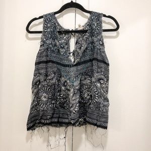 EUC Free People One Open Back Tank Top